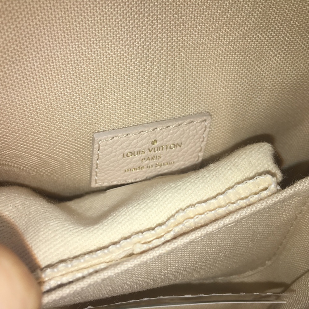 LOUIS VUITTON EMPREINTE POCHETTE MICRO METIS BEIGE CLAIR SUPER BAG Limited NEW - Picture 4 of 8